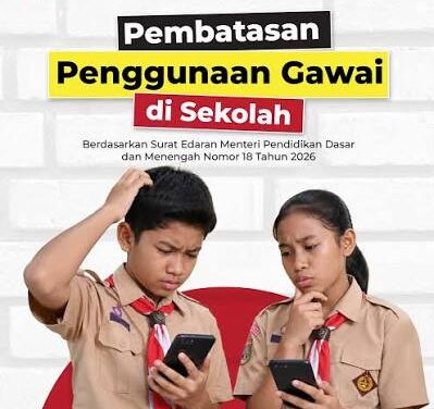 Menjaga Fokus dan Karakter Bangsa: Menatap Kebijakan Pembatasan Gawai bagi Pelajar