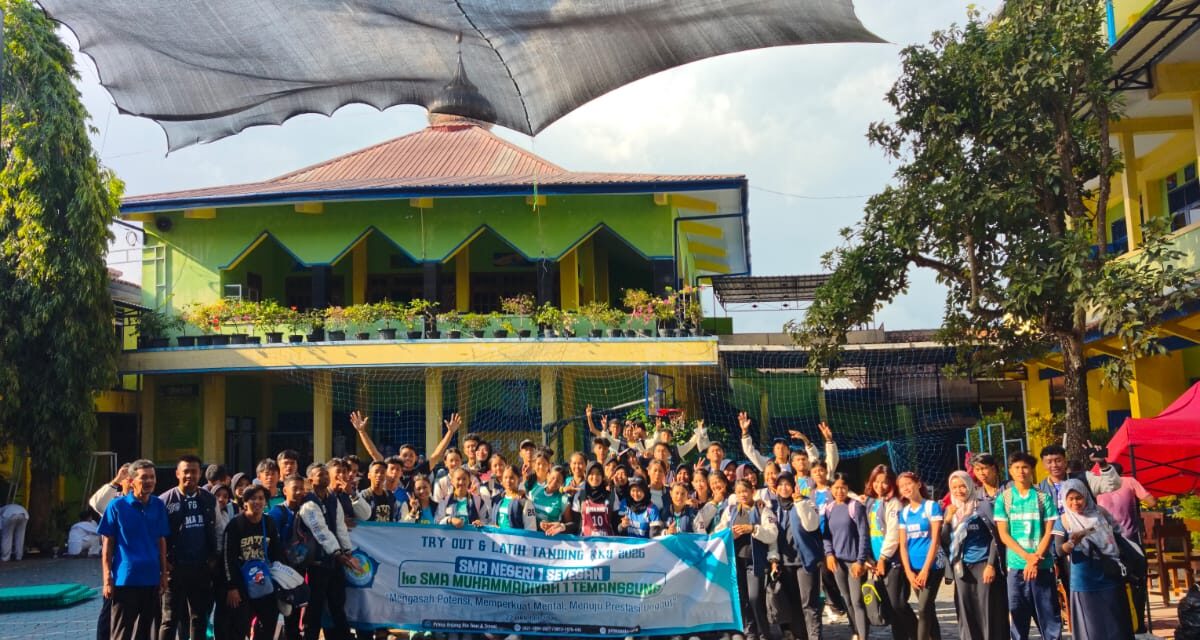Melangkah Pasti Menuju Masa Depan: Keseruan dan Makna Kunjungan Try Out KKO SMAN 1 Seyegan ke SMA Muhammadiyah 1 Temanggung