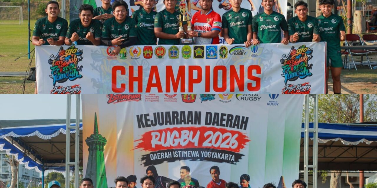 Gemilang di Kejurda Rugby DIY 2026: Dua Siswa KKO Sabet Juara Pertama